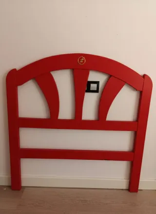 Cabecero Infantil Rojo Flash