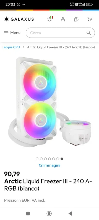 Per raffreddamento PC