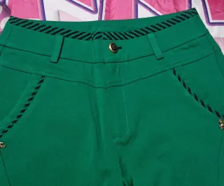 Pantaloni donna verdi