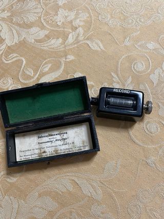 Contatore meccanico RECORD antico