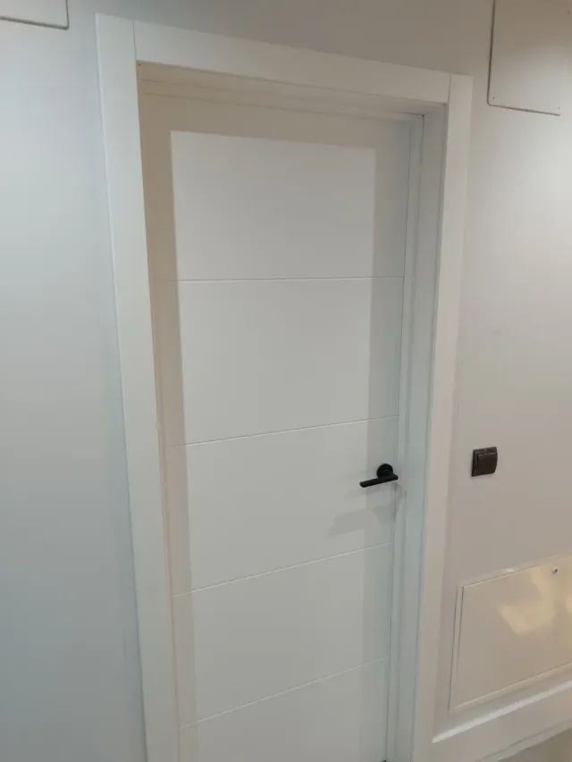 Carpintero montaje de puertas