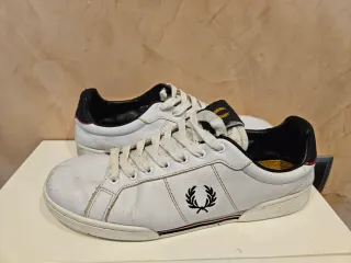 Zapatillas Fred Perry Piel Blancas