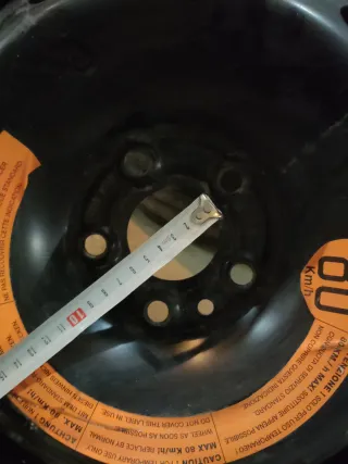 Rueda de repuesto / emergencia