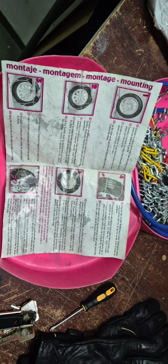 Cadenas para nieve coche Talla 50