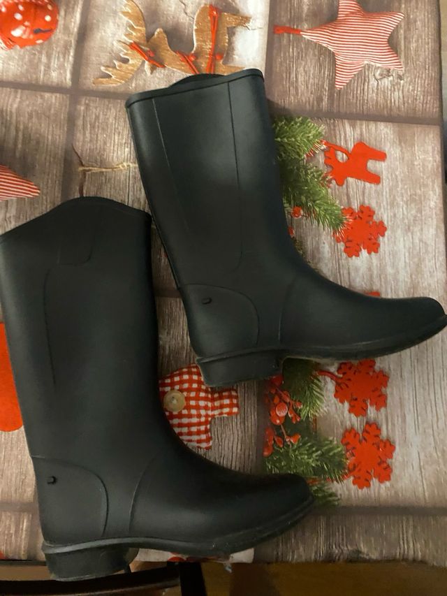 Botas de equitación Decathlon negras Talla 32