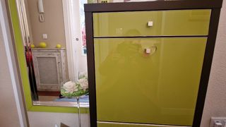 Mueble de Entrada con Zapatero y Espejo