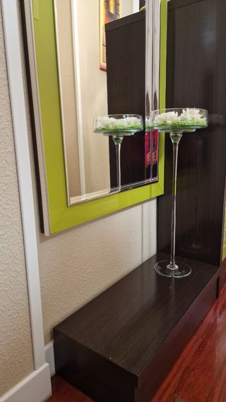 Mueble de Entrada con Zapatero y Espejo