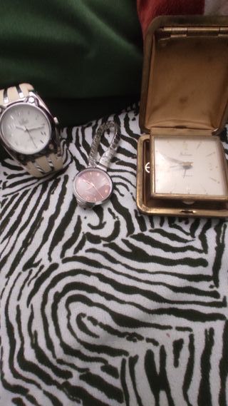3 relojes vintage