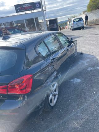BMW 118 2016. Accidentado!!