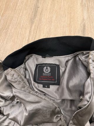 Chaqueta Bomber Belstaff Plata Talla L