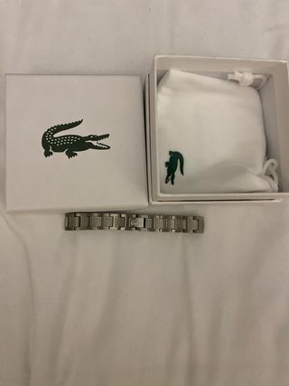 Pulsera Lacoste Plata