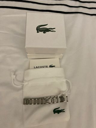 Pulsera Lacoste Plata