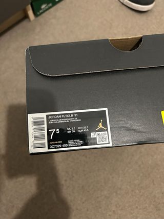 JORDAN FLTCLB ‘91