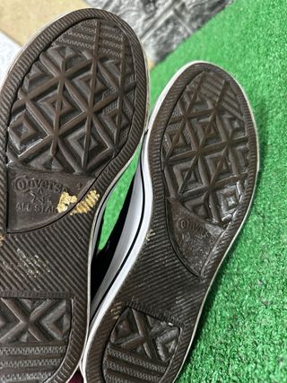 Converse All Star nere taglia 37