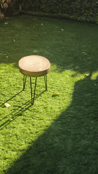 Butacas y mesas de centro de jardin