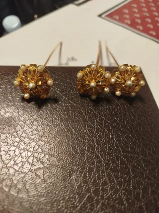 Peinetas Falleras Santamaria Doradas