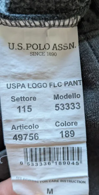 Pantalón de Chándal Talla M gris para hombre Polo