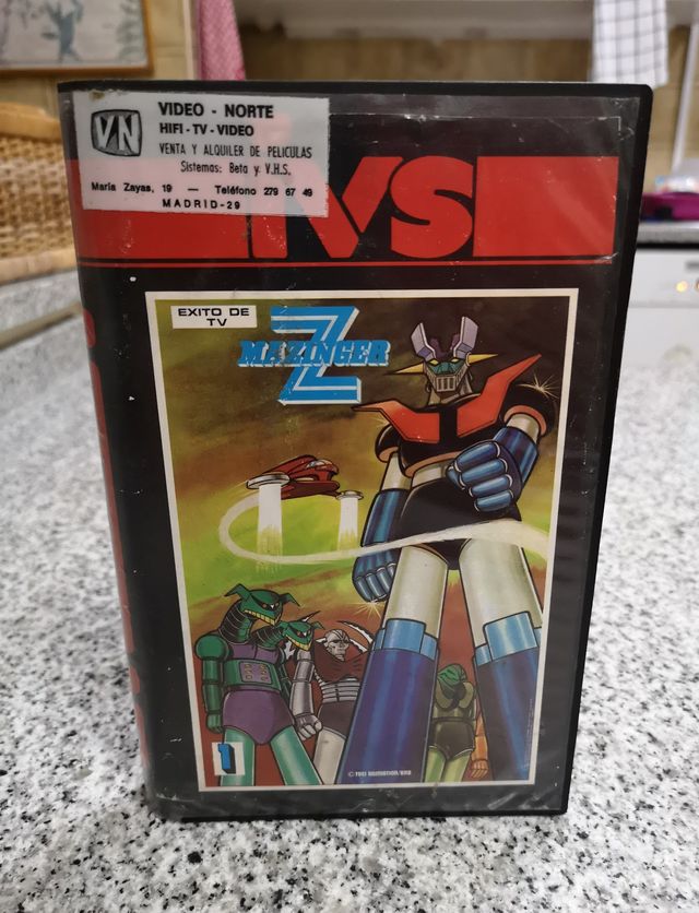 Mazinger Z IVS VHS