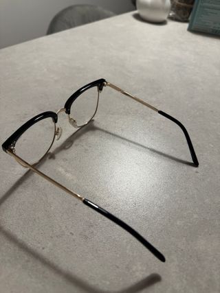 Gafas Quay Australia Negro y Dorado