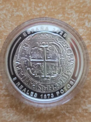 Colección 3 mon Plata 8 Joyas Numismáticas 2025
