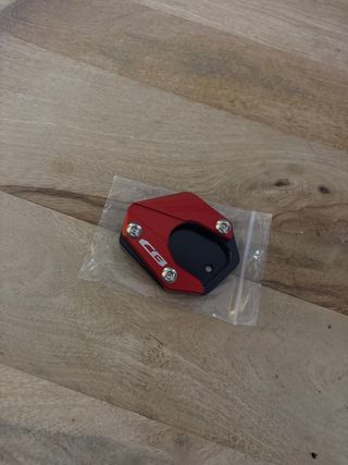 Extensión Caballete Honda CB Roja