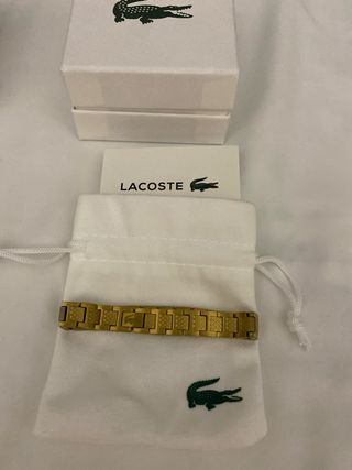 Pulsera Lacoste Dorada