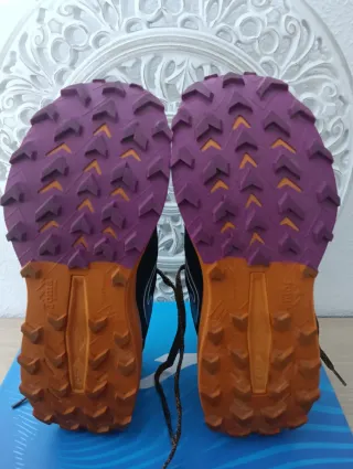 Zapatillas Joma Trail Running Negro/Naranja/Morado