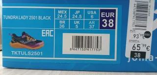 Zapatillas Joma Trail Running Negro/Naranja/Morado