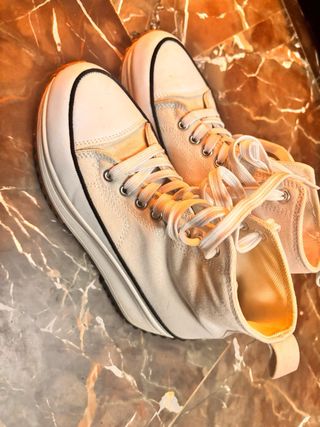 Zapatilla bota alta mujer