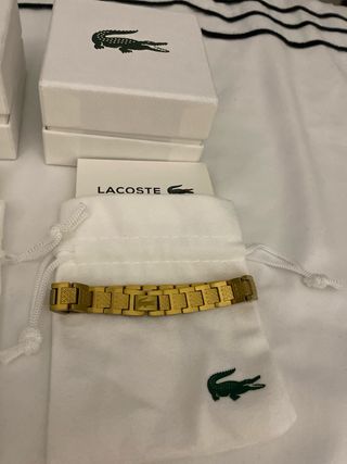 Pulsera Lacoste Plata y Oro