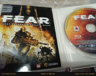 PS3 F.E.A.R. First Encounter Assault Recon