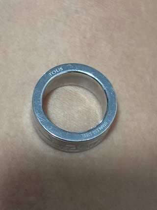 Anillo Tous Acero Inoxidable Plata