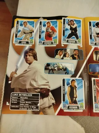Álbum Star Wars Force Attax