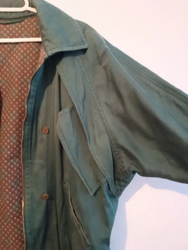 Chaqueta verde vintage Unisex