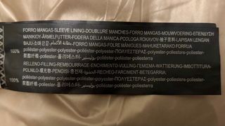 chaqueta acolchada Beig