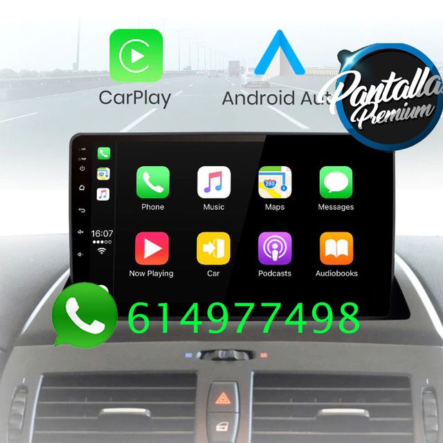 RADIO PANTALLA CARPLAY GPS PARA BMW X3 - E83