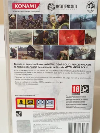 Metal Gear Solid Peace Walker PSP