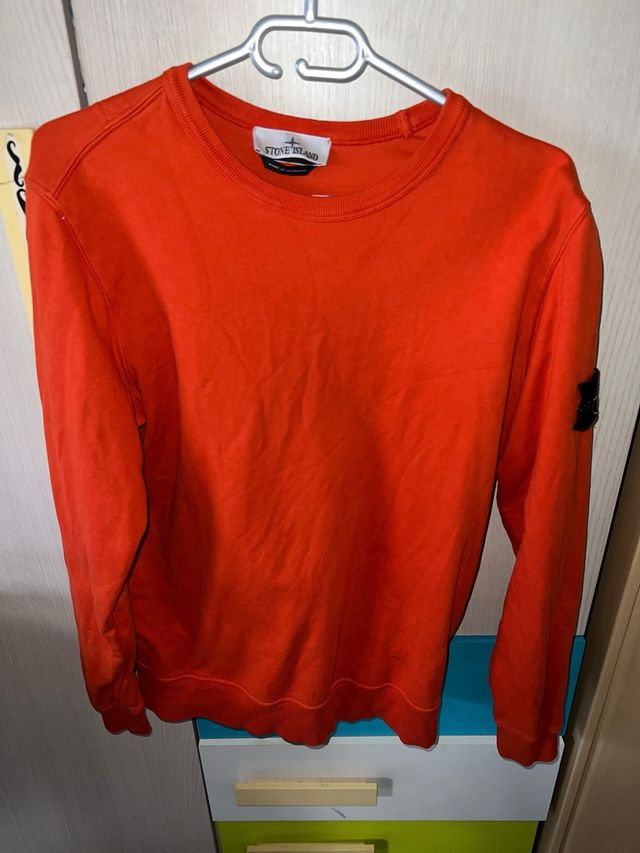 Sudadera Stone Island Original Naranja