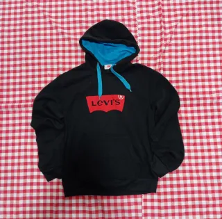 Sudadera Levi's Vintage Negra y Azul
