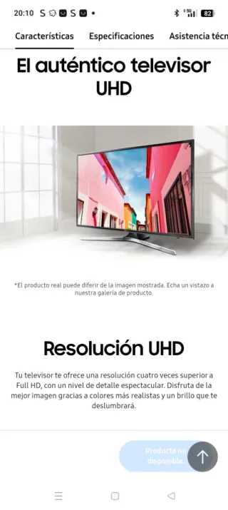 TV Samsung 49 UHD 4K Serie 6 MU6105