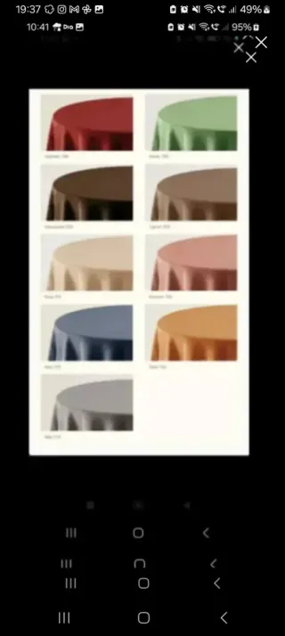 Faldas de mesa camilla