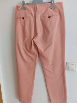 Pantalón Zara Rosa Talla S