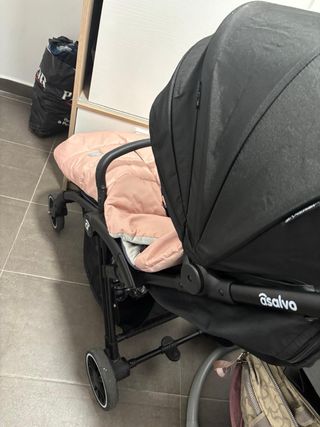 Silla de paseo Asalvo negra