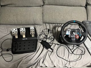 PS4 y Volante Logitech g29