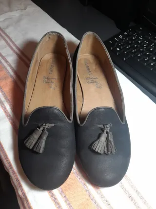 Bailarinas Bissei Piel Negra Talla 41