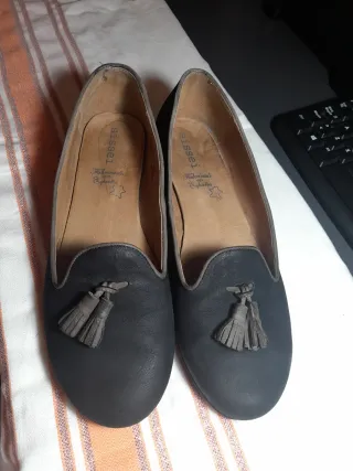 Bailarinas Bissei Piel Negra Talla 41