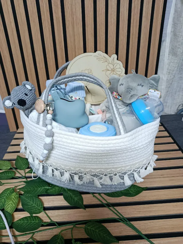 Canastilla bebé personalizada