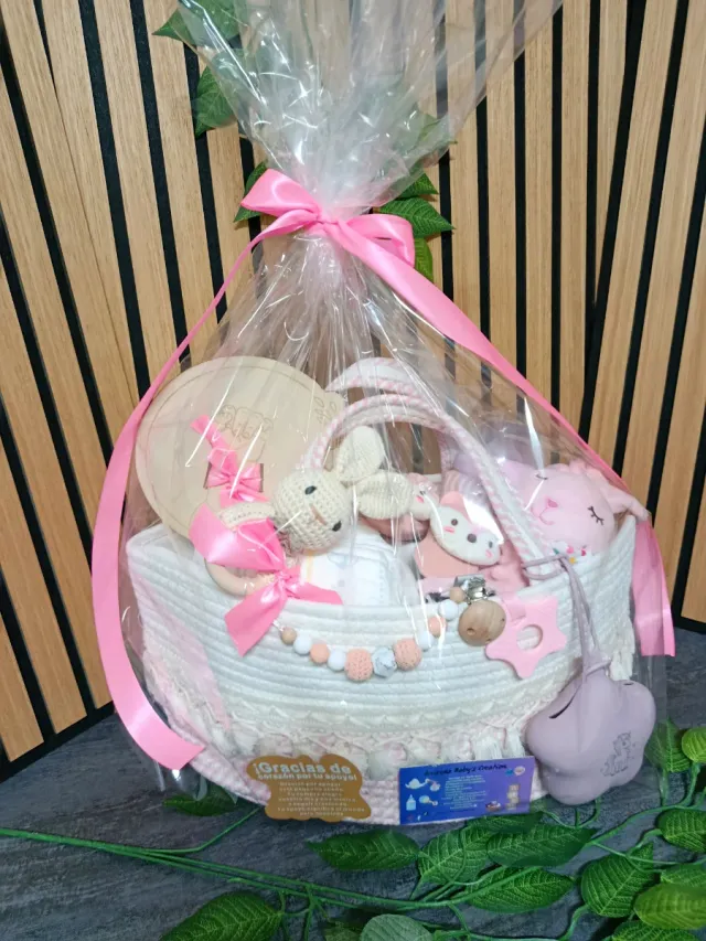 Canastilla bebé personalizada
