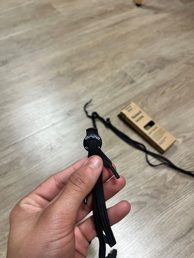 Cordones elásticos Orca Speed Laces Negro NUEVOS