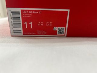 Nike Air Max 97 Negras, talla 45 nuevas a estrenar